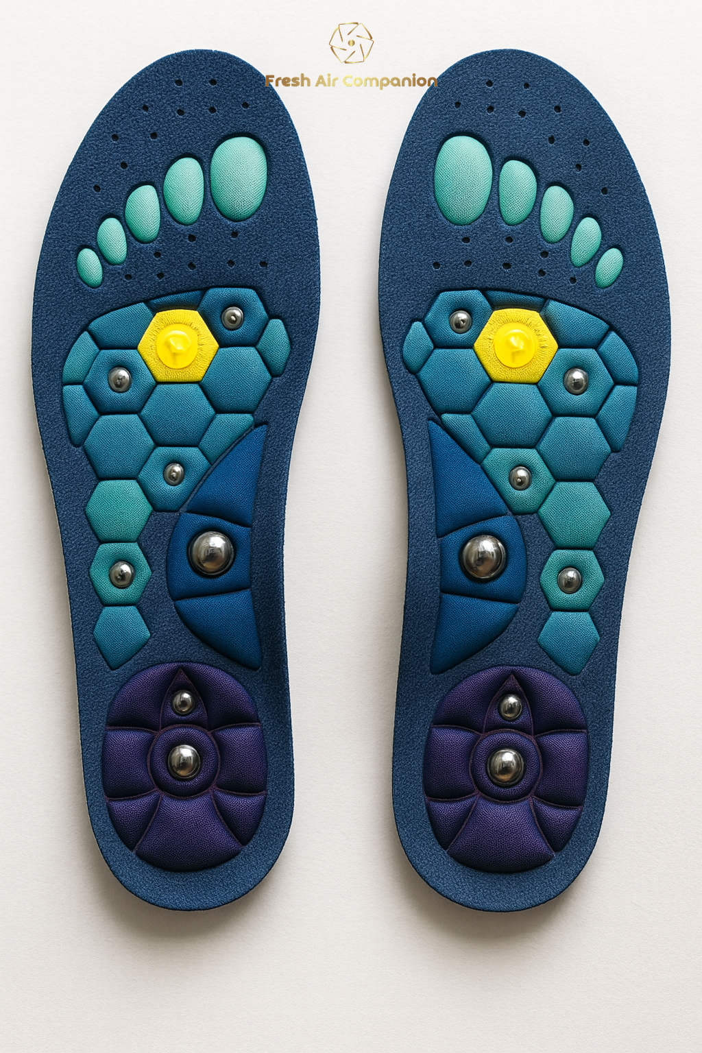 Semelles Thérapie Magnétique Acupression Fresh Air Companion