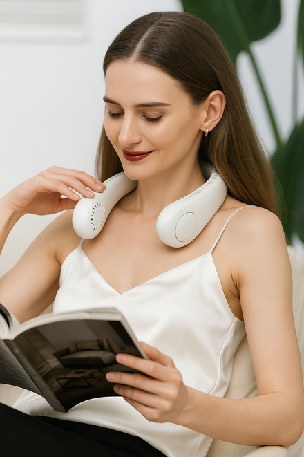 Ventilateur de Cou sans lame Fresh Air Companion