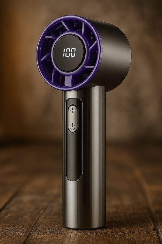 Mini ventilateur portable d'extérieur rechargeable turbo Fresh Air Companion